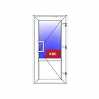 Система пластиковых дверей KBE