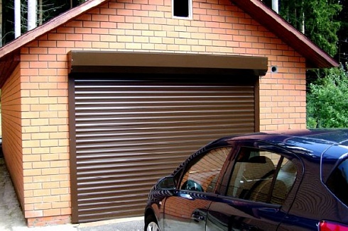 Роллетные ворота для гаража DoorHan Р8D